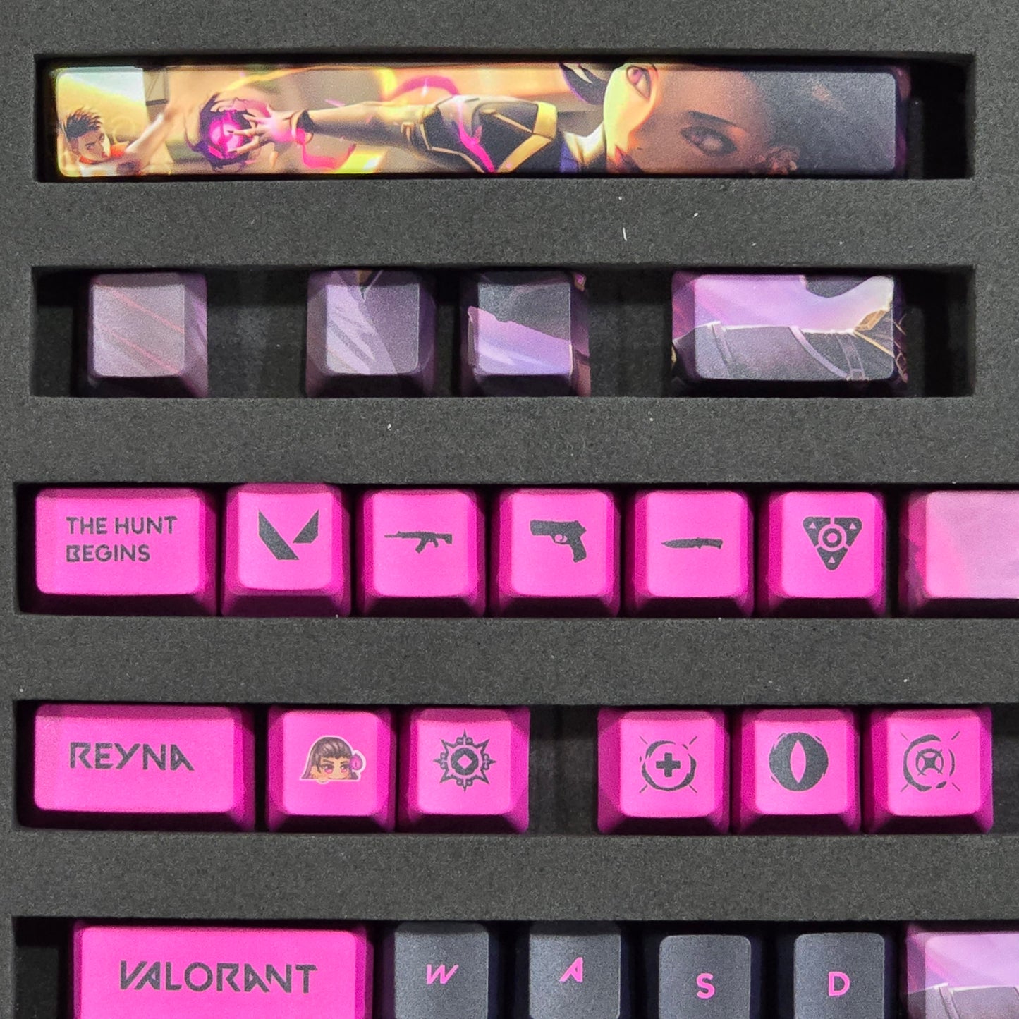 Valorant REYNA Special Edition High Quality Keycaps 33 Keys