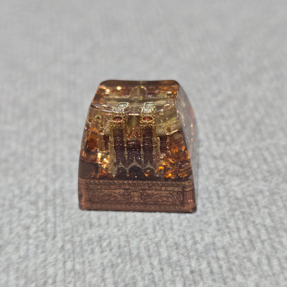 Ancient Egypt Temples Resin Handmade Artisan Keycap 1u