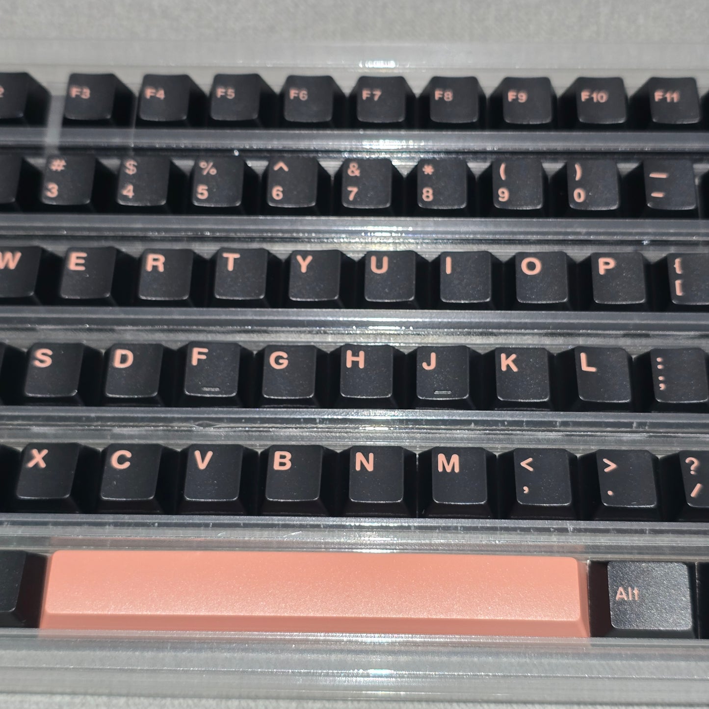 Desert Rose Quality Cherry Doubleshot Keycaps