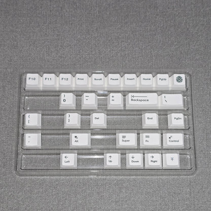Mystic Green Forest Gradient Premium Cherry Thick PBT 95 Keycaps
