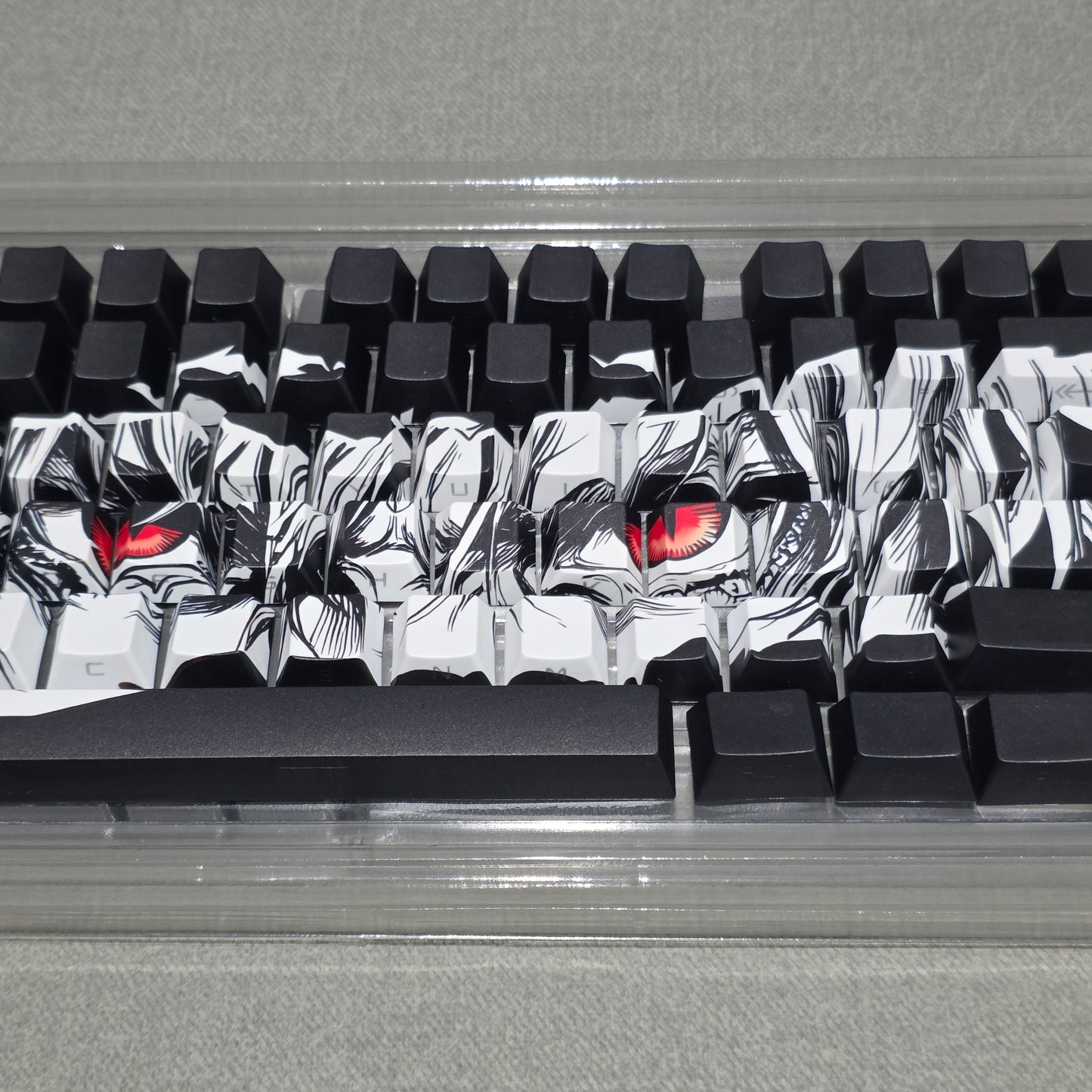 Tear Apart Comics Quality Side Backlit Cherry PBT Keycaps