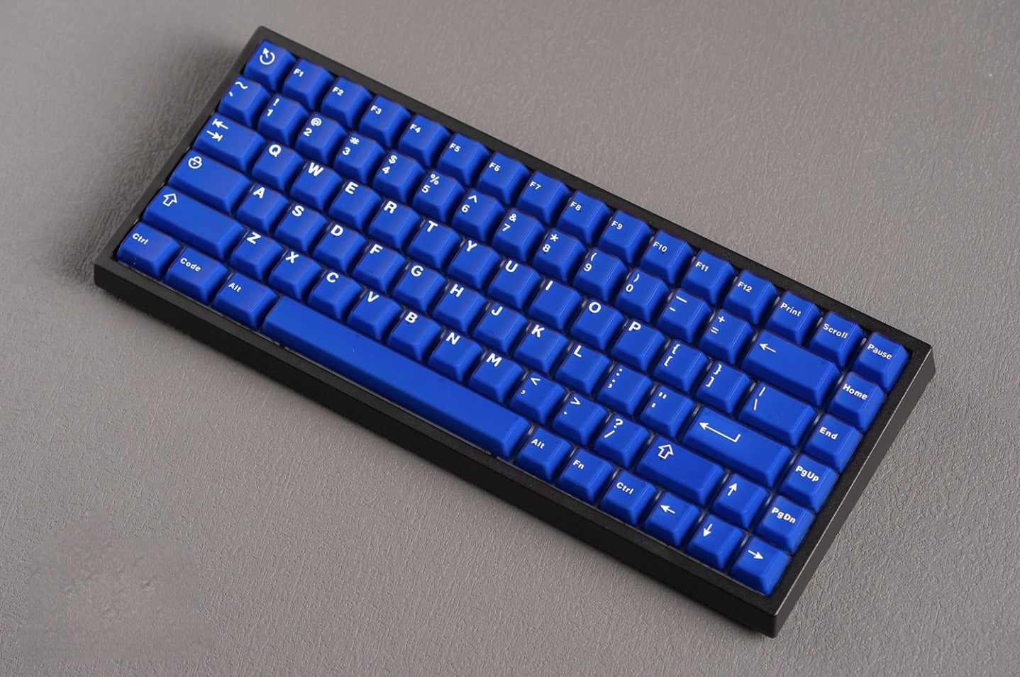 Klein Blue Cherry Double shot keycaps