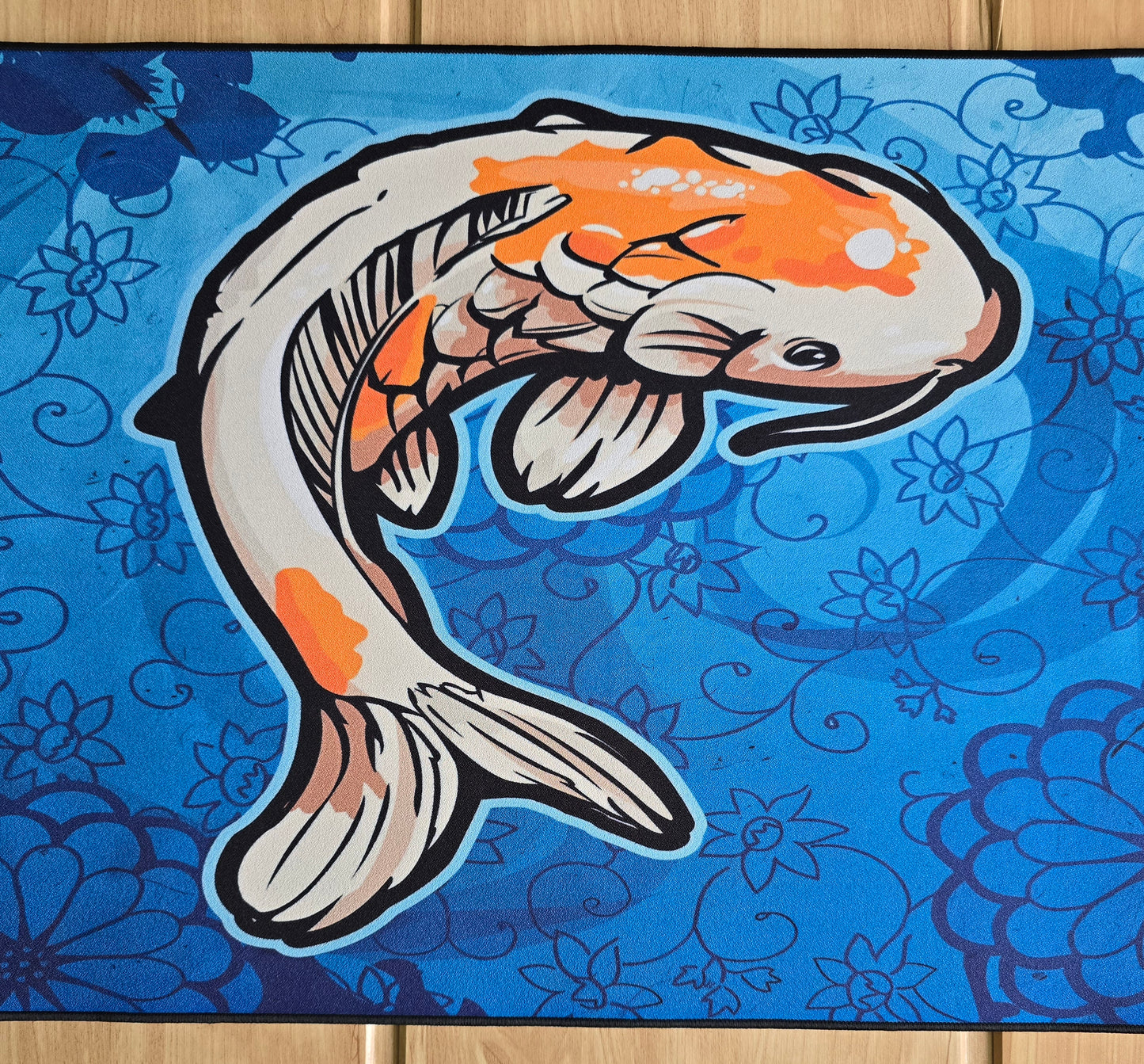 Gold Koi Fish Premium Control Surface XXL Deskmat