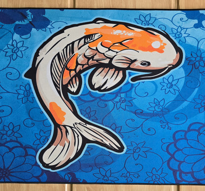 Gold Koi Fish Premium Control Surface XXL Deskmat