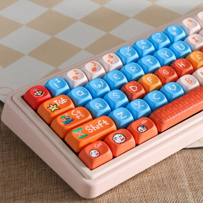 Pixel Mario V2 MOA PBT Keycaps