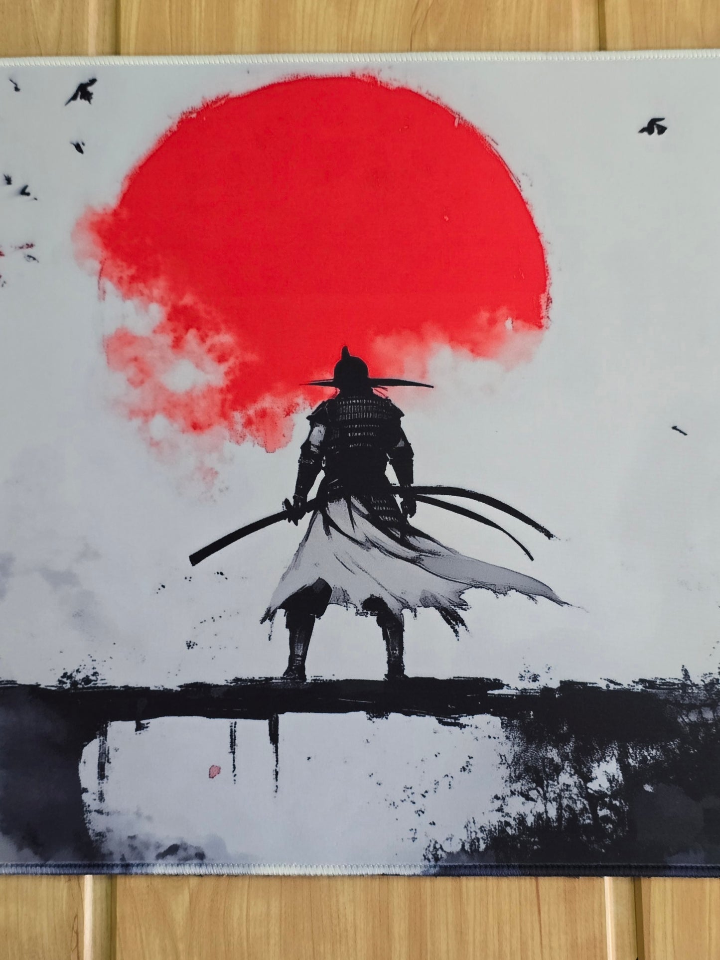 Samurai Fighter Under Red Sun Super Smooth XXL Deskmat