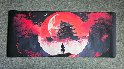 Samurai Red Night Premium Control Surface XXL Deskmat