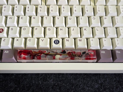 Samurai Sword Resin Spacebar Artisan Keycap  (Read Description)