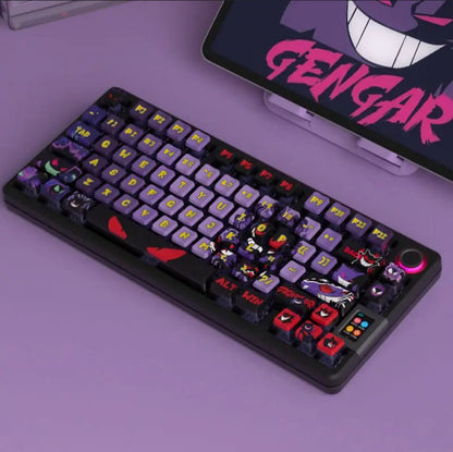 Gengar PBT-PC OEM Bottom Backlit Pudding Keycaps