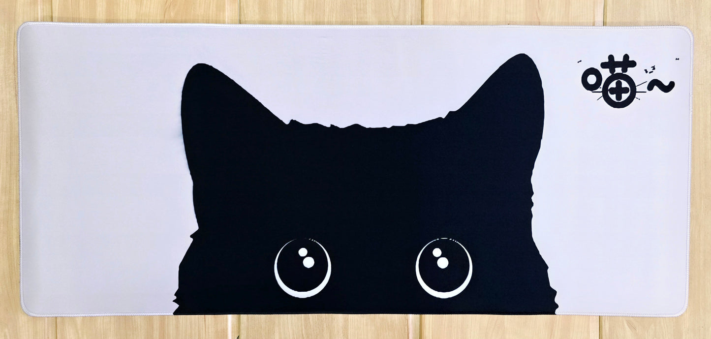 Curious Meow Super Smooth XXL Deskmat