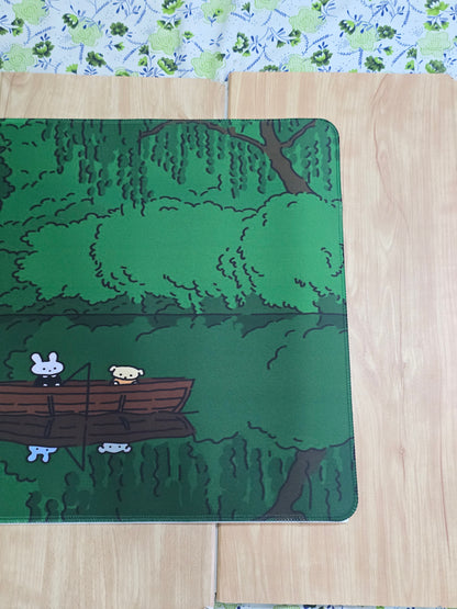 Kawaii Green Smooth XXL Deskmat
