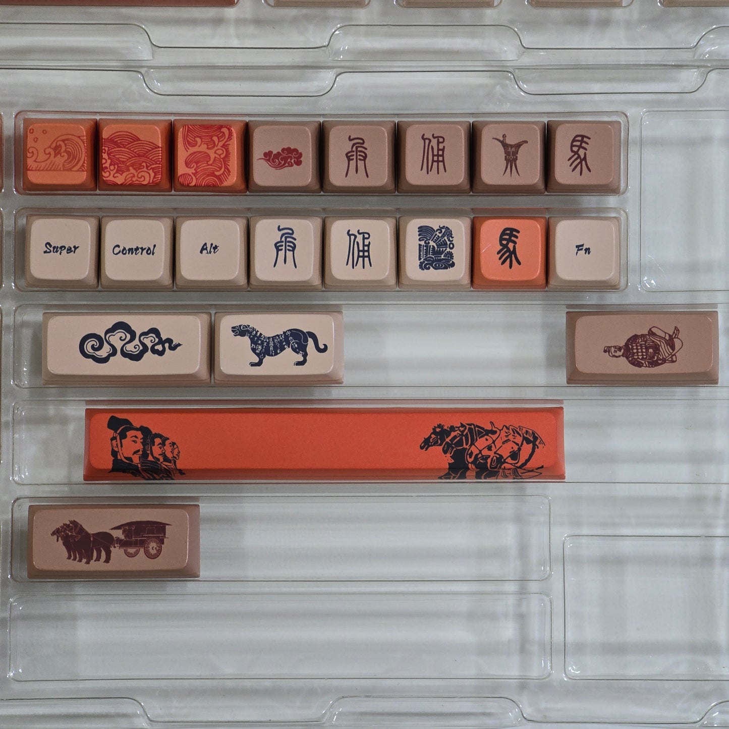 Terracotta Army MDA Profile Keycaps