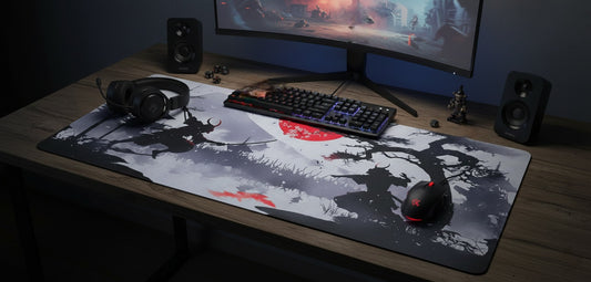 Twin Demons of Tsushima Super Smooth XXL Deskmat