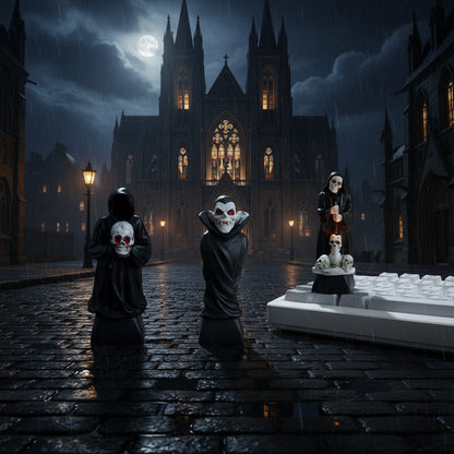 Mystic Horror Dracula Grim Reaper Artisan Keycaps