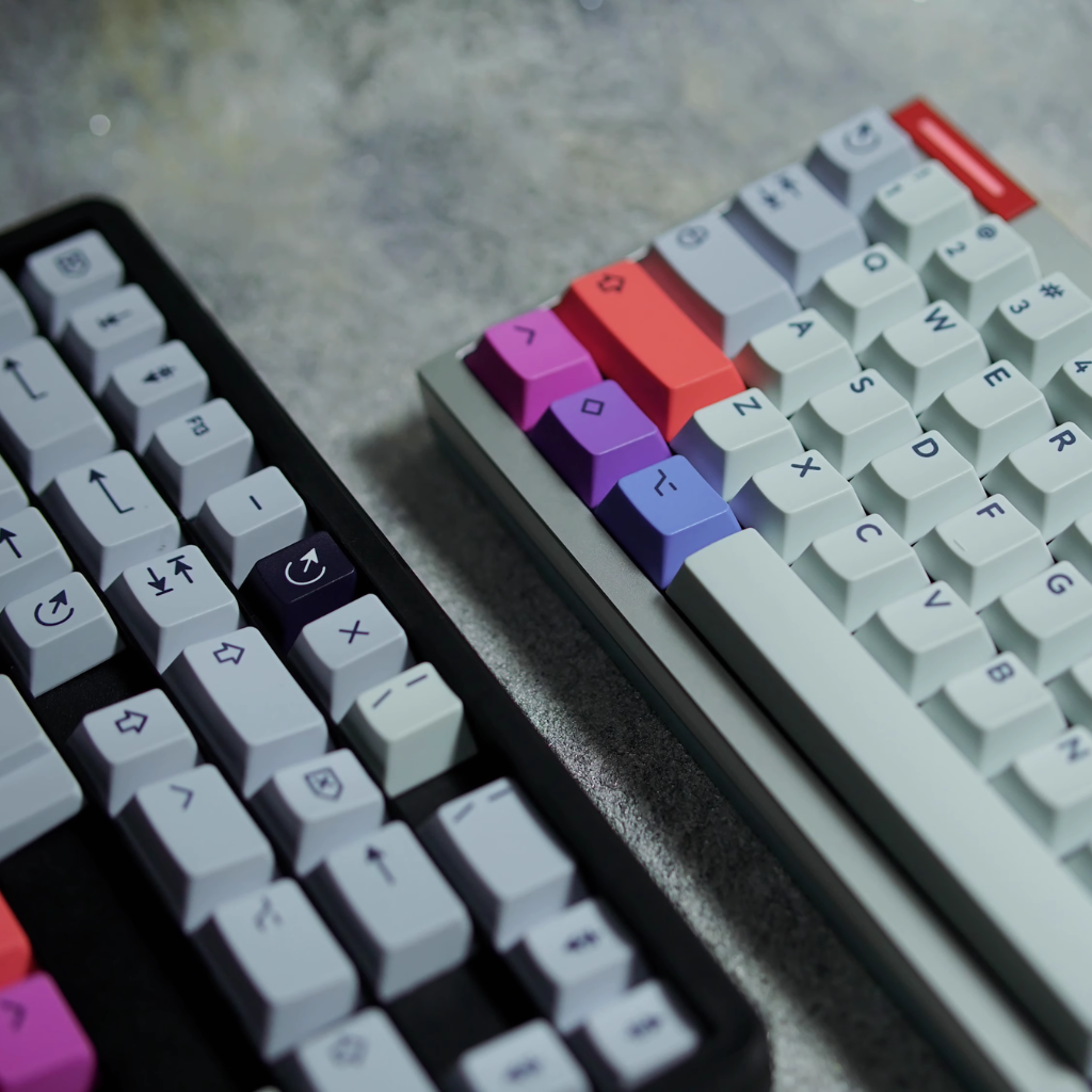 Spark Inspired Premium Cherry PBT Keycaps With High Quality Keys Storage Box