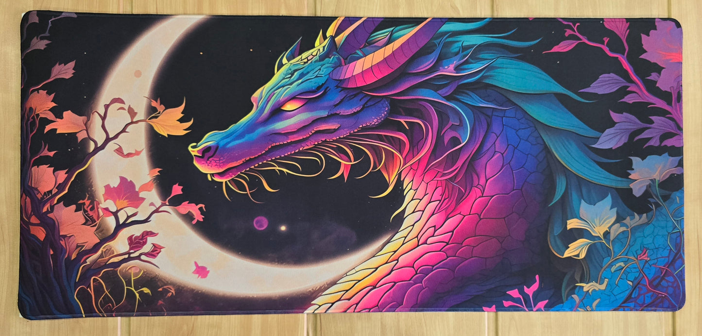 Night Dragon Premium Hybrid Control XXL 5mm Deskmat