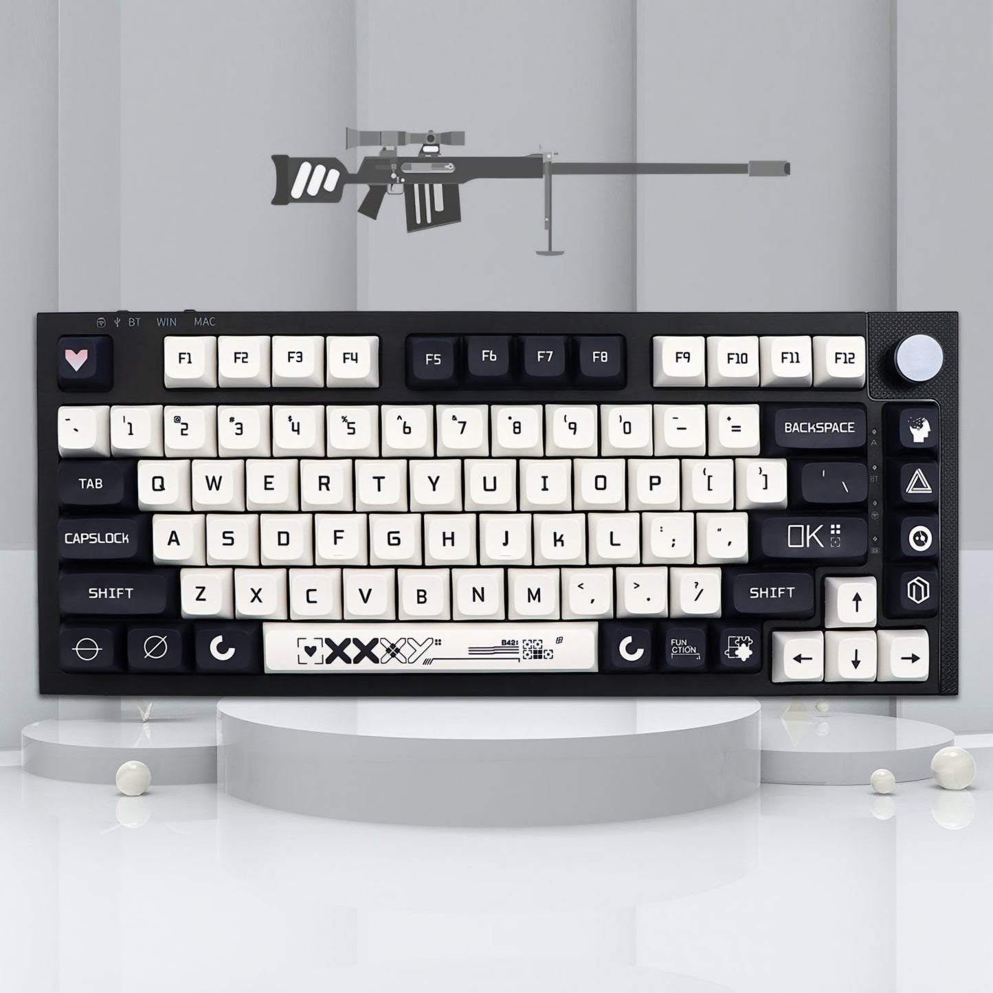 Counter Strike Print Stream XDA PBT KeycapS