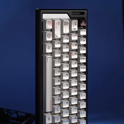 PREMIUM Time Metallic Coated Chery PBT Keycap Set
