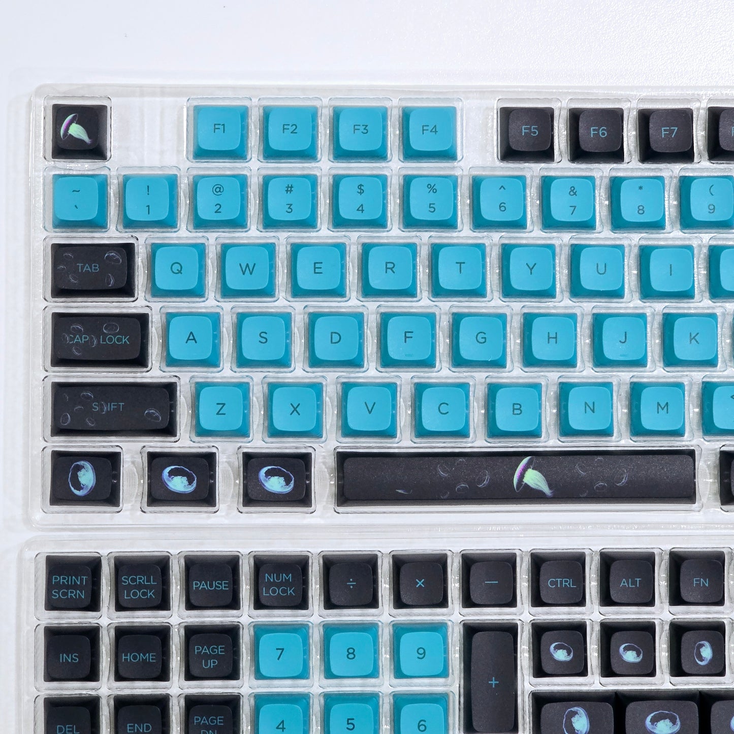 CLEARANCE Jellyfish Premium XDA PBT Keycaps