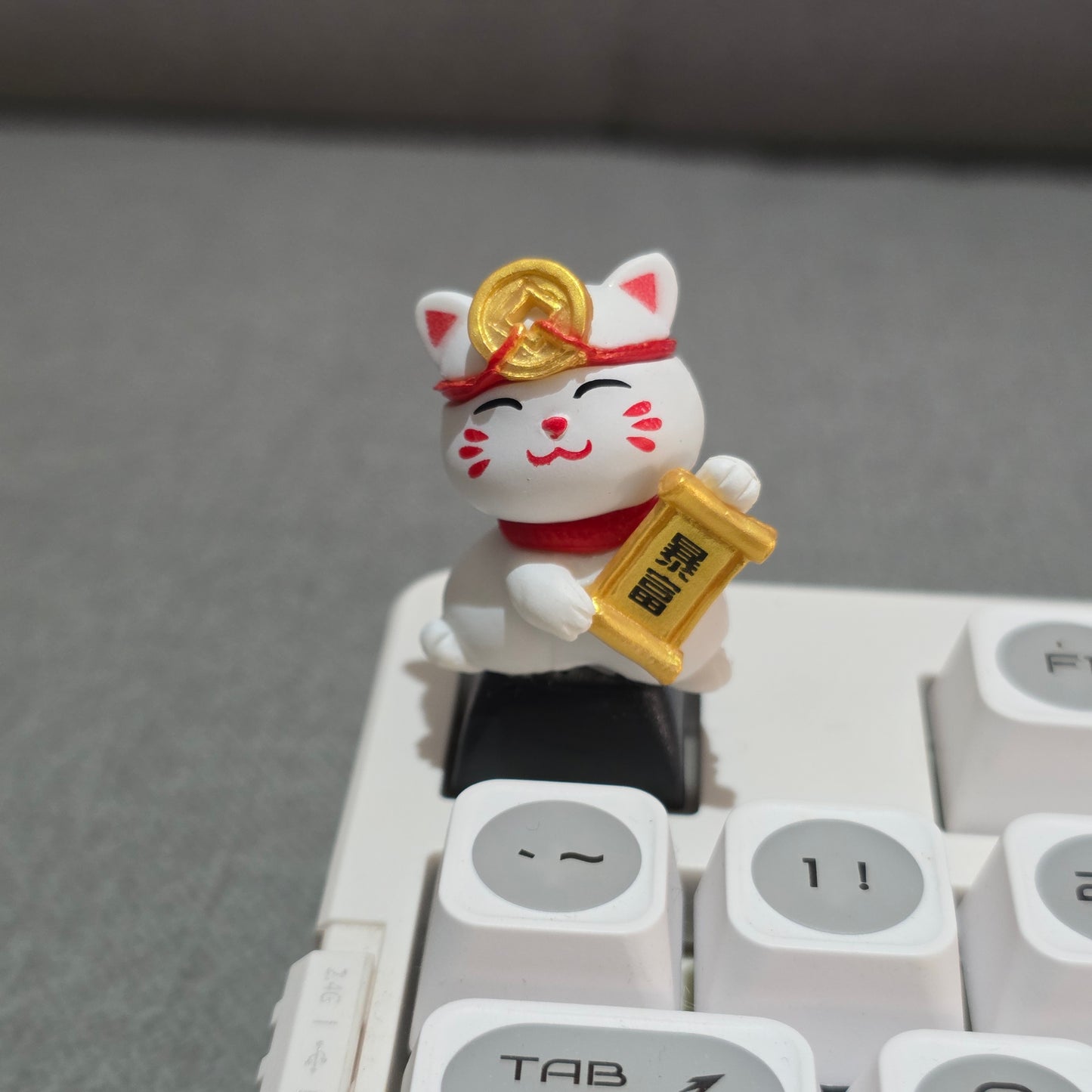Lucky Cats Artisan Keycaps