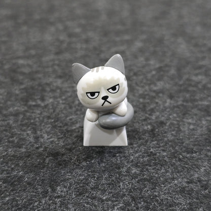 Seating Cat Handmade Artisan Keycap