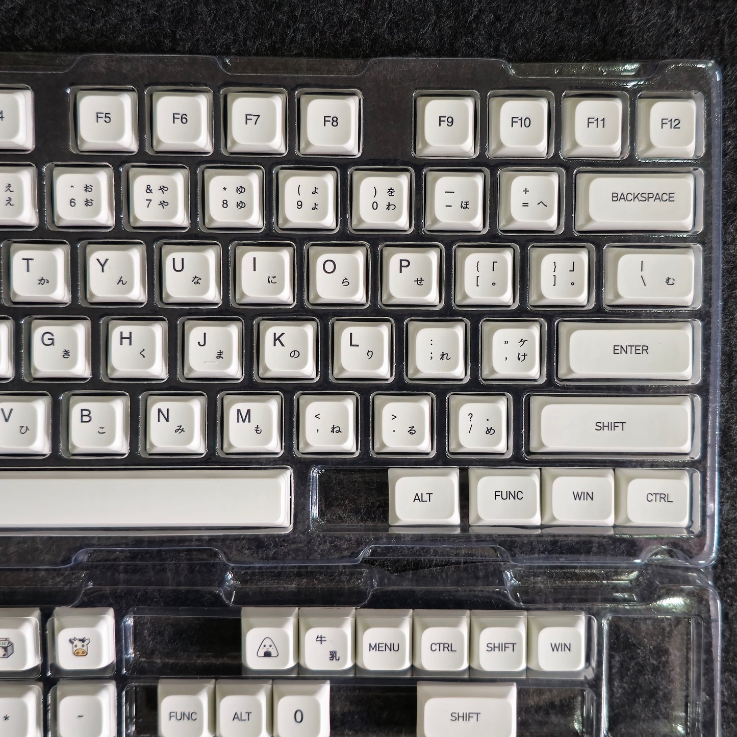 BOW Japanese XDA PBT Keycaps