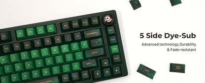 Maple Leaves Cherry PBT Keycaps