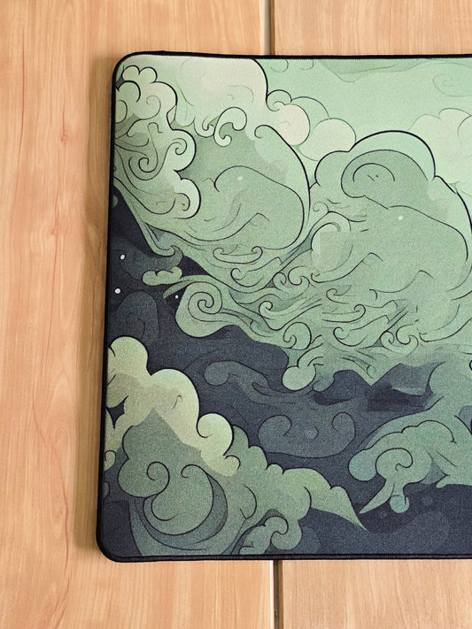 Green Cloud Forest Premium Control XXL Deskmat