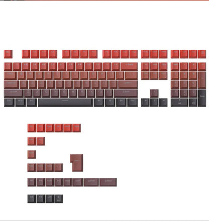 Top Backlit Lucky Strike OEM Doubleshot PBT Keycaps Box Packaging