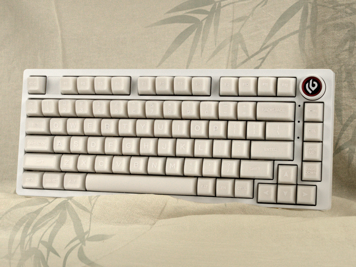 White Jade Translucent SA Profile Doubleshot PBT Keycap