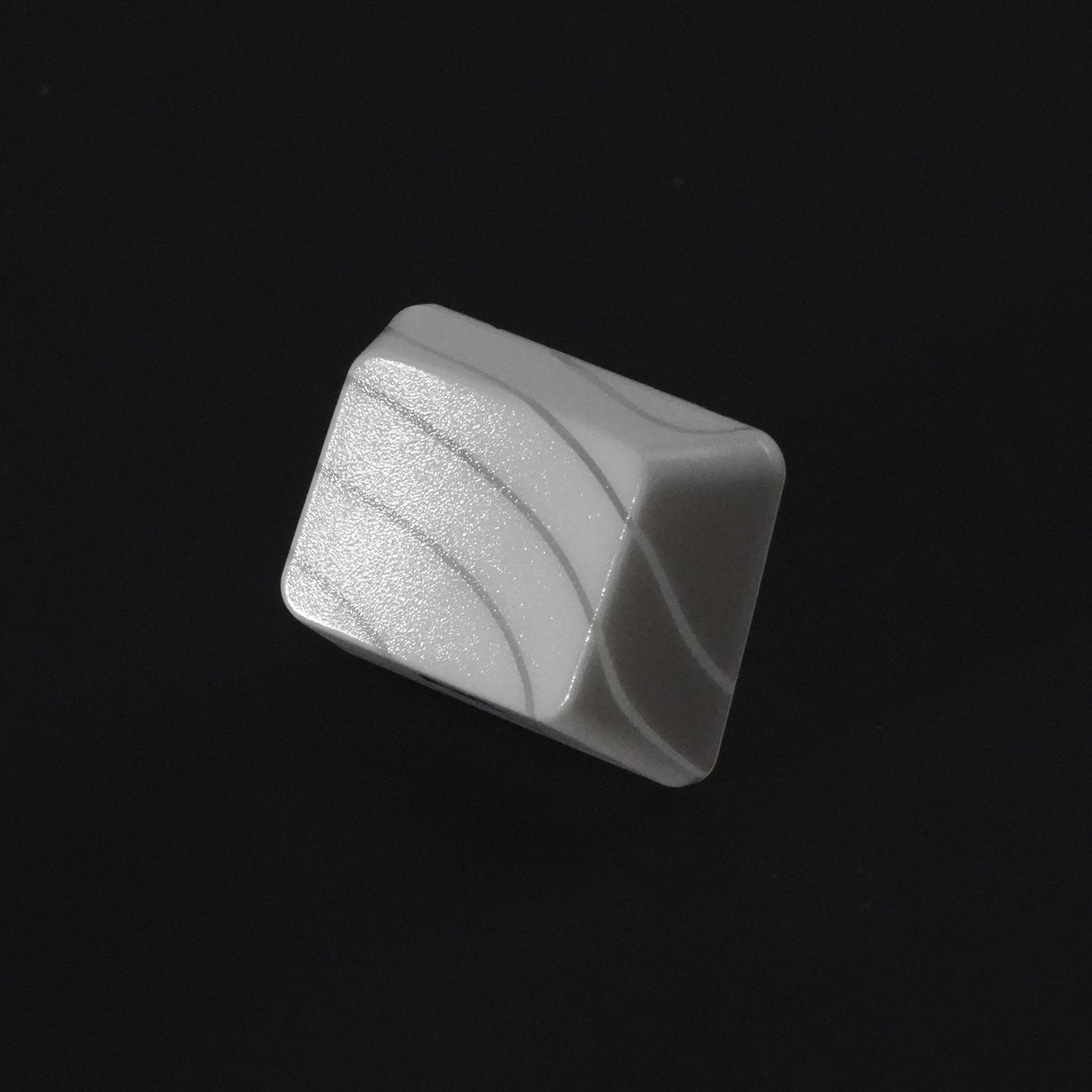 PREMIUM White Topographic Pattern IMD-Tech Shinethrough Keycap