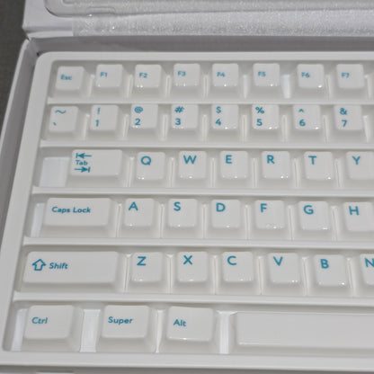 Glaze Full Ceramic Eternity Blue Cherry Profile 120-Key Keycap Set