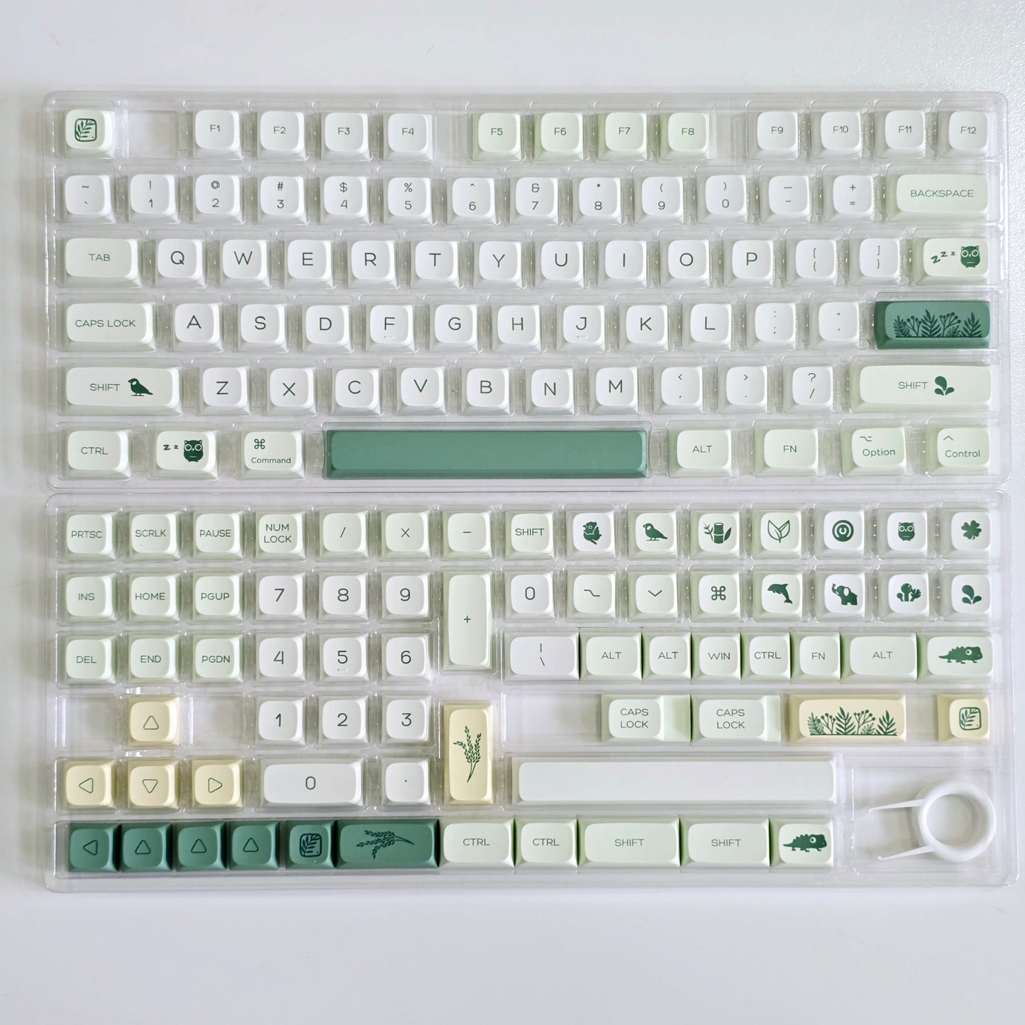 Nature Garden XDA Thick PBT Keycaps