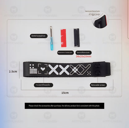 Valorant Topography Wooting Style Ribbon Straps Kit For Keyboard