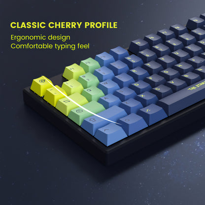 The Starry Night Cherry PBT Keycaps