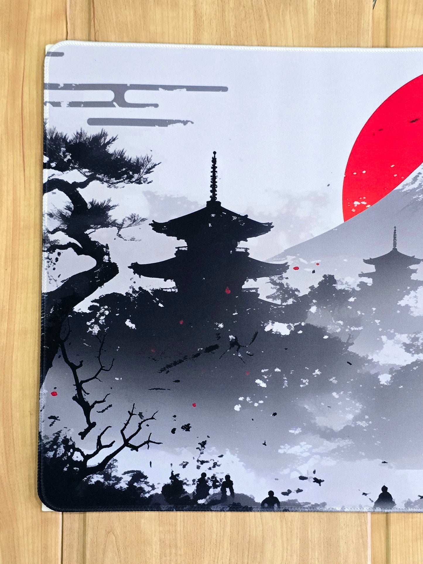 Samurai Fighters Under Red Moon Super Smooth XXL Deskmat