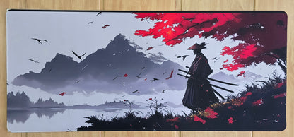 Samurai Warrior Cherry Blossom Smooth XXL Deskmat