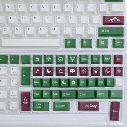 Camping Cherry PBT Clone Keycaps