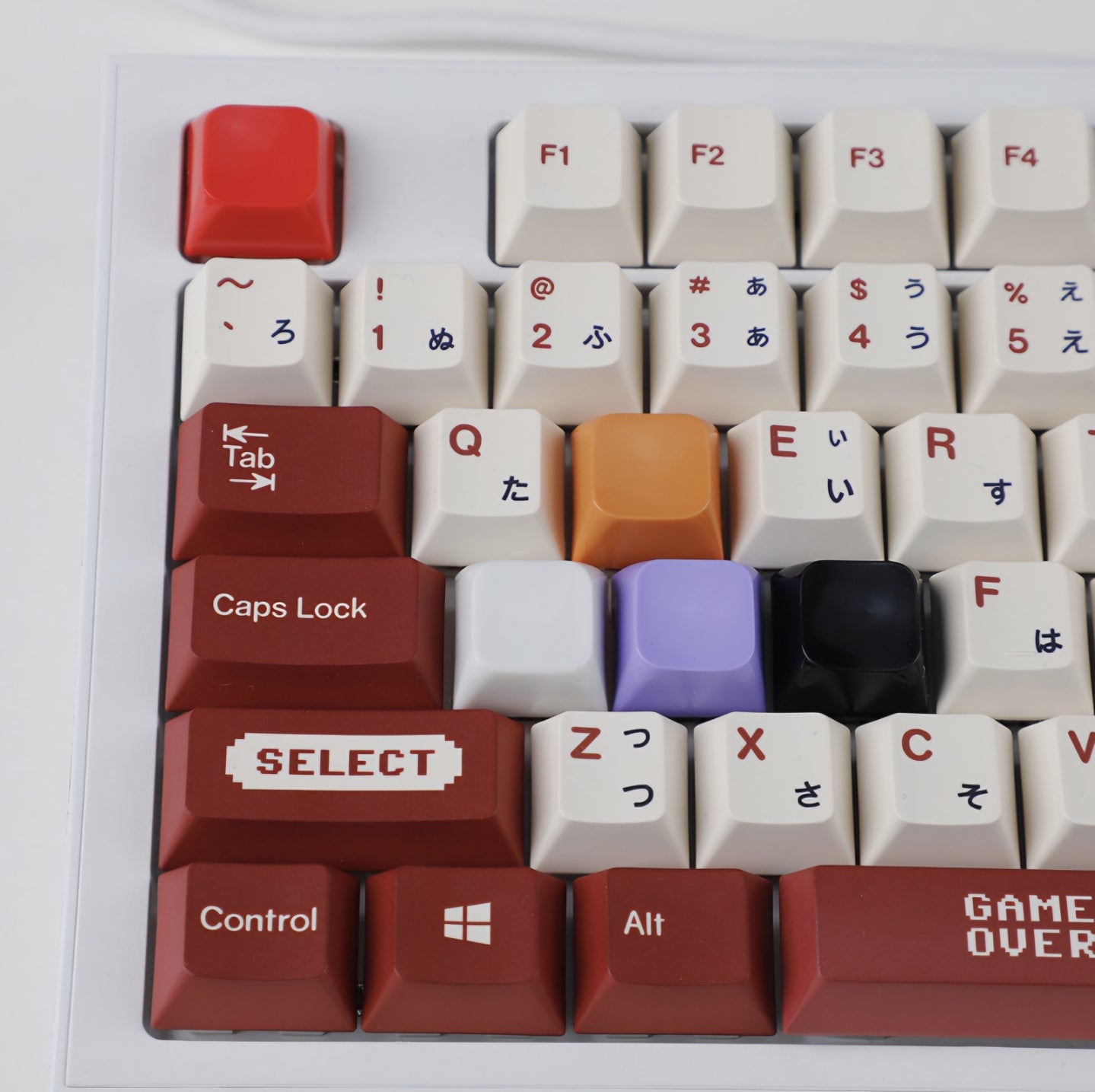 Marble Type PBT Resin 1u Keycaps Set Free Shipping