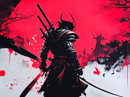 Japanese Samurai Premium Control Surface XXL Deskmat