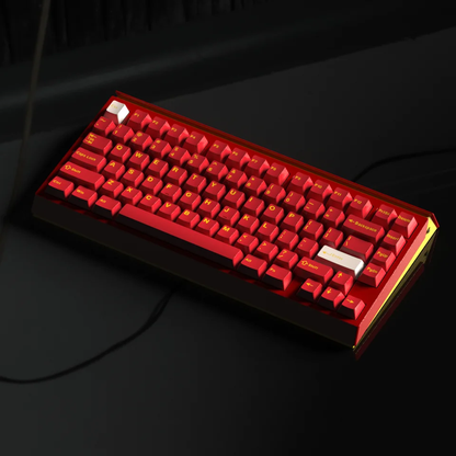 Classic Red Quality Cherry Doubleshot PBT Keycaps