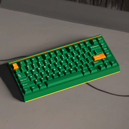 Retro Racing Quality Cherry Doubleshot Keycaps