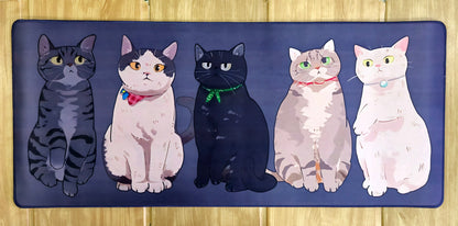 Team Meow Super Smooth XXL Deskmat