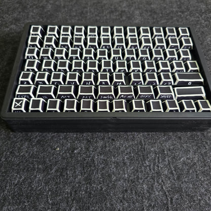 PREMIUM Sketchbook Comic Side Legends Cherry Thick PBT Keycaps with storage box