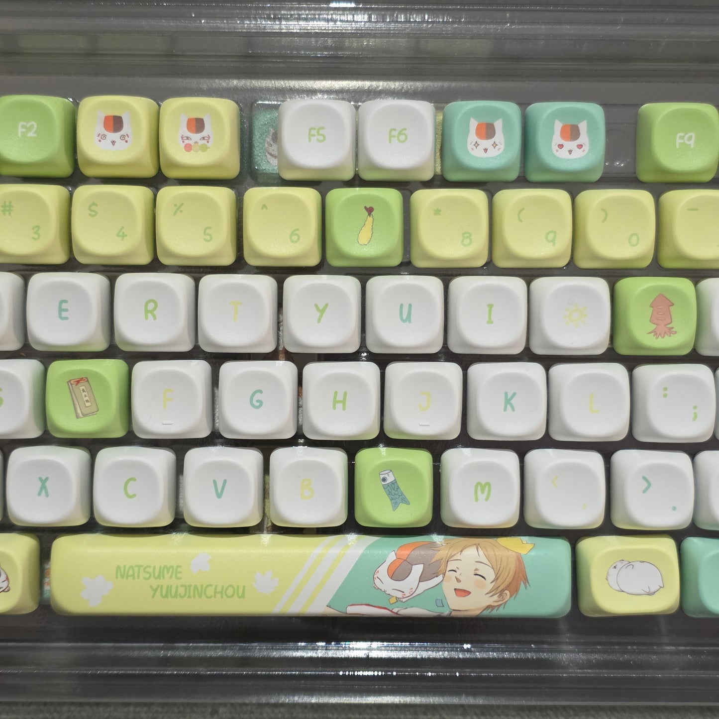 Natsume's Book Of Friends Quality MOA PBT Keycaps