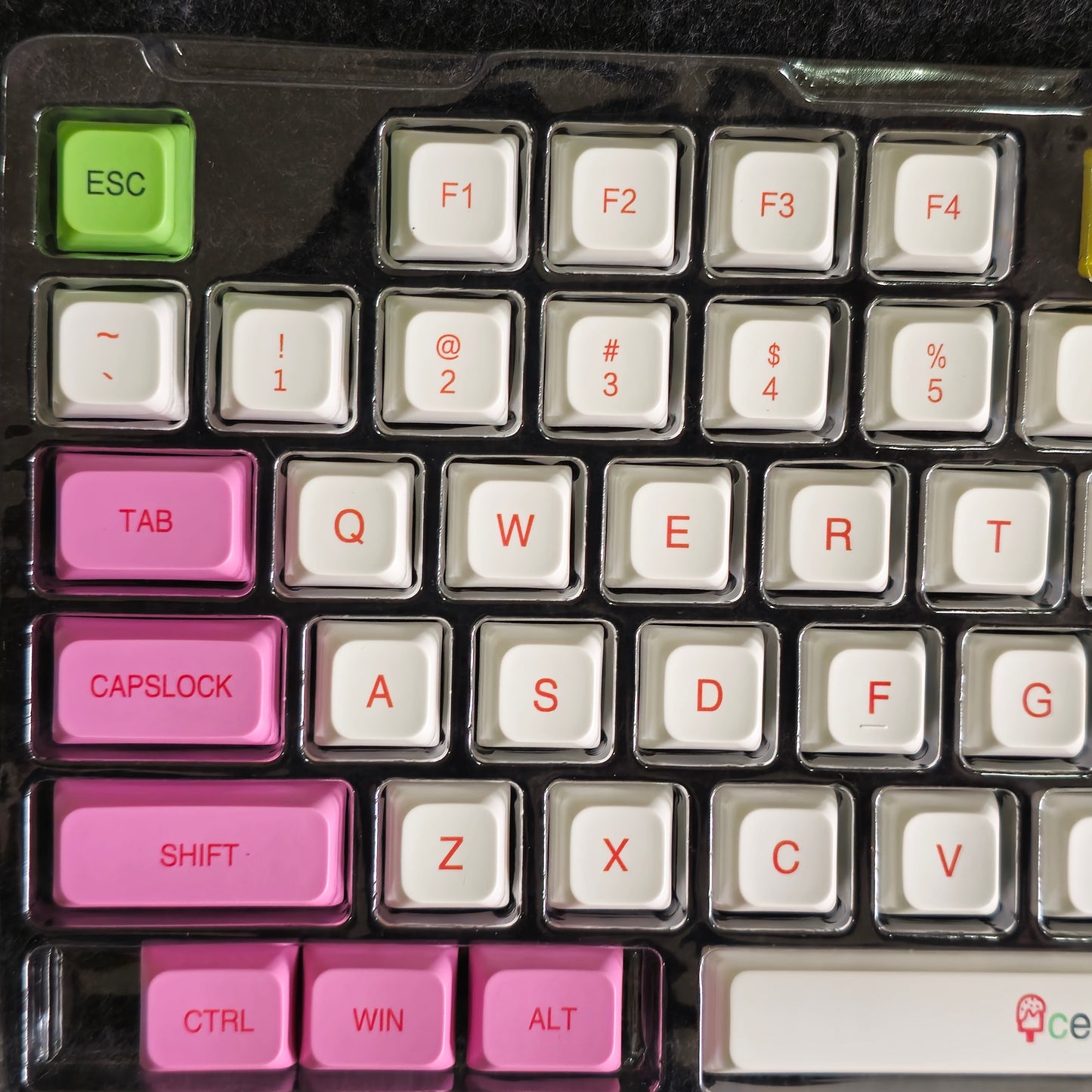 Ice Cream XDA PBT Keycaps BB Version