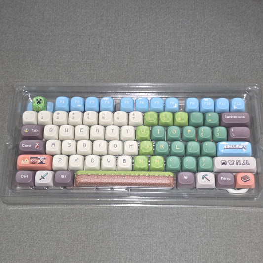 Minecraft Premium Quality MOA PBT Keycaps