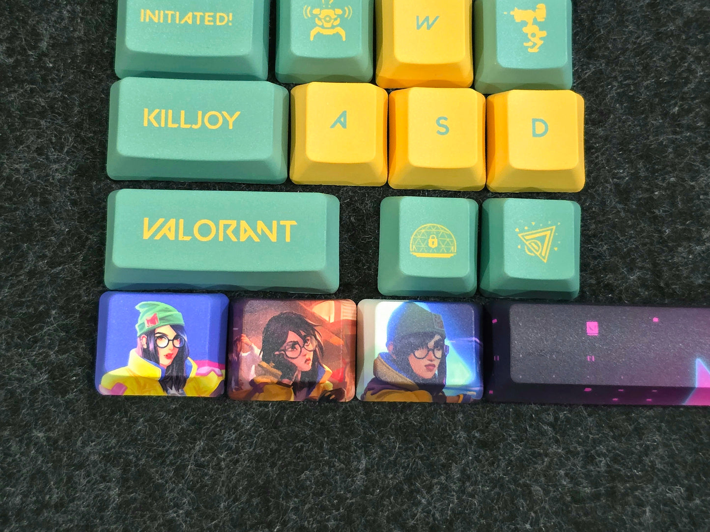 Valorant KILLJOY Special Edition High Quality Keycaps 33 Keys