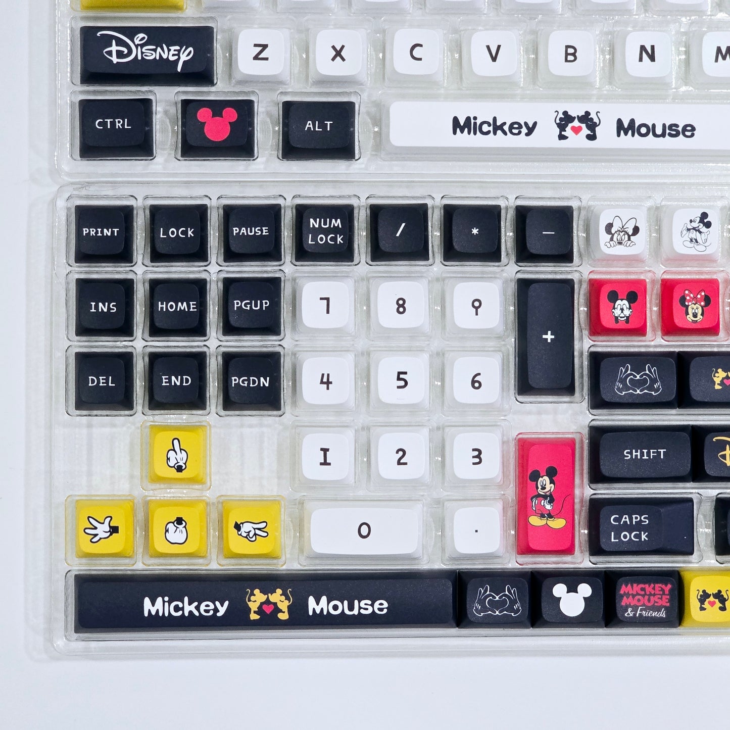 Mickey Mouse XDA PBT Keycaps