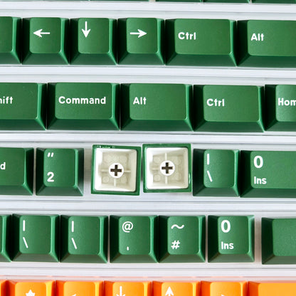 Retro Racing Quality Cherry Doubleshot Keycaps